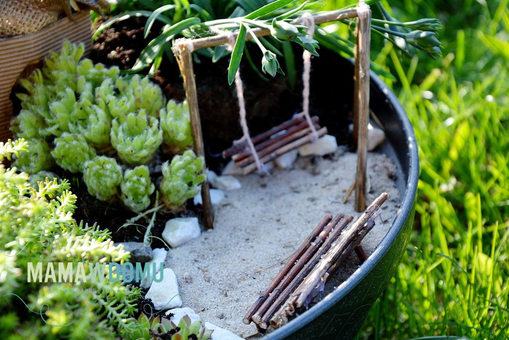 diy ogródek elfa